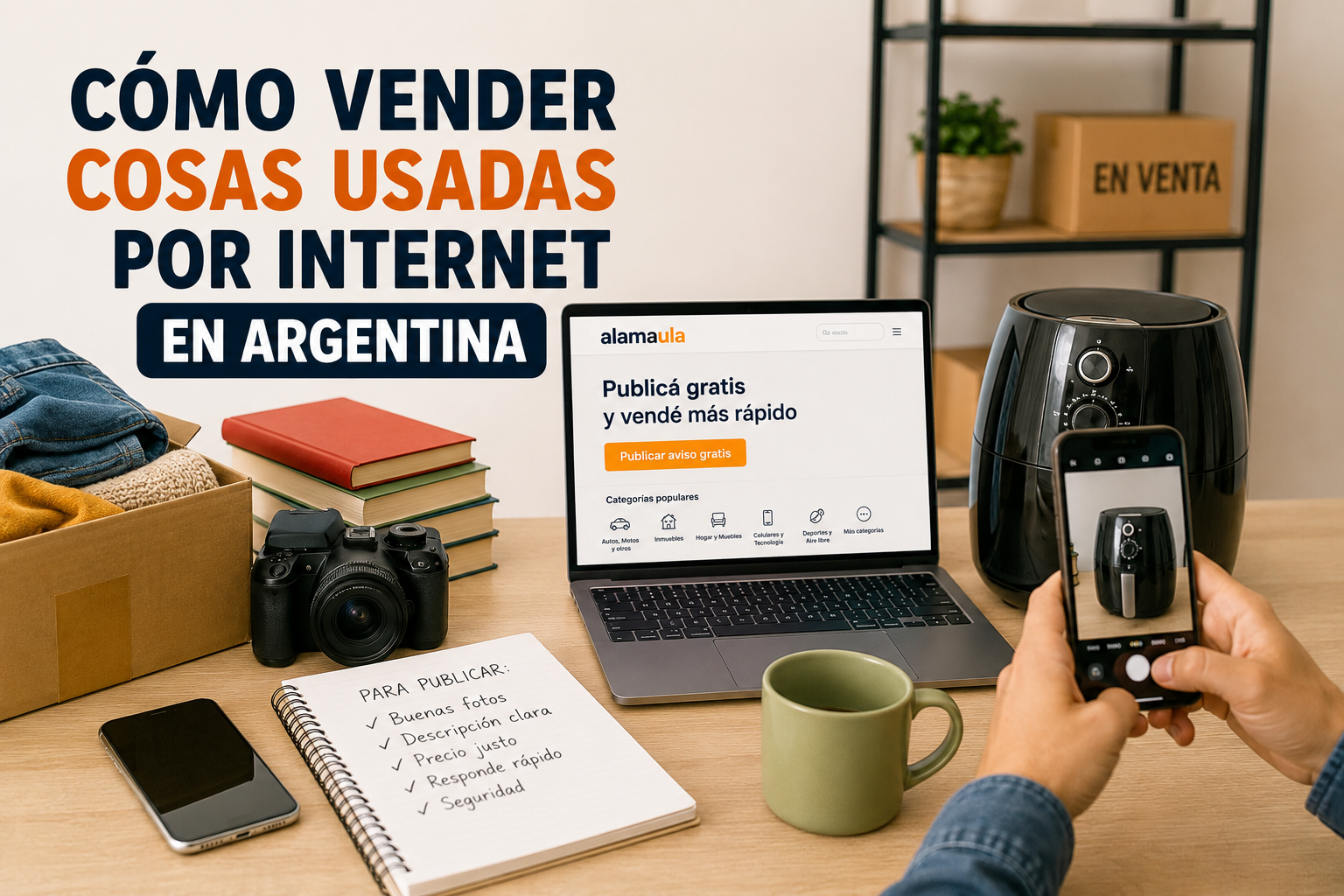 Cómo vender cosas usadas por Internet en Argentina: guía completa 2026
